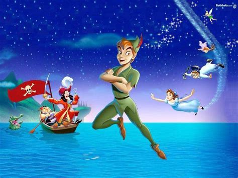 Awesome Peter Pan Cartoon Wallpapers .